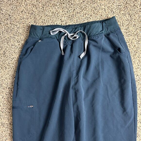 Figs Zamora Jogger Scrub Pants XL Tall XLT Blue - Picture 4 of 7
